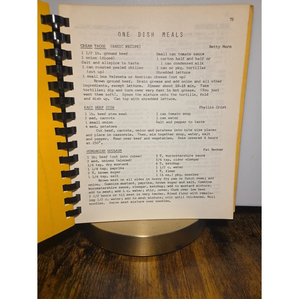 Merrifield Park Community Club‎ Cookbook 1972 Greenville, South Carolina